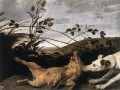 Greyhound Catching A Young Wild Boar Frans Snyders dog